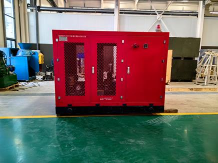 航天某所碳纖維制品靜態及爆破水壓測試裝置